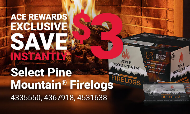 Save $3 Instantly on Pine Mountain® Firelogs