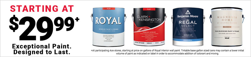 Royal® Flat Tint Base Ultra White Base Interior Paint, 1 Gal.