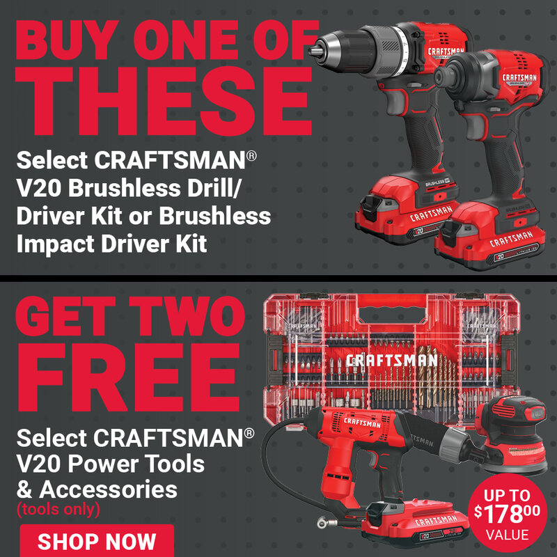 CRAFTSMAN® V20 Brushless Drill/Driver Kit