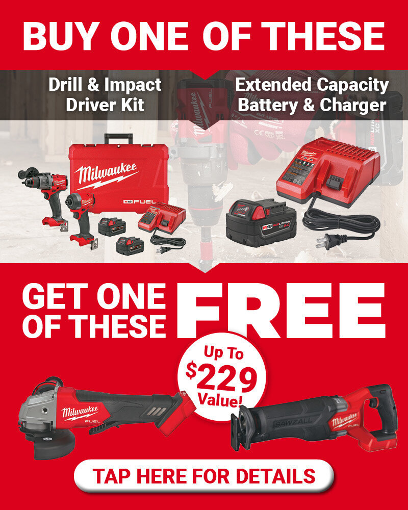 Milwaukee® FREE Tool Promo