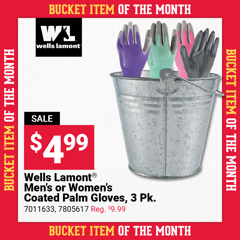 Wells Lamont® Work Gloves, 3 Pk.
