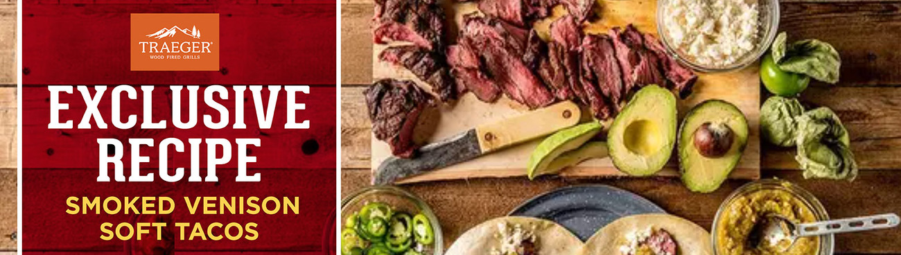 Traeger Smoked Venison Tacos - Great Lakes Ace Hardware Store Header
