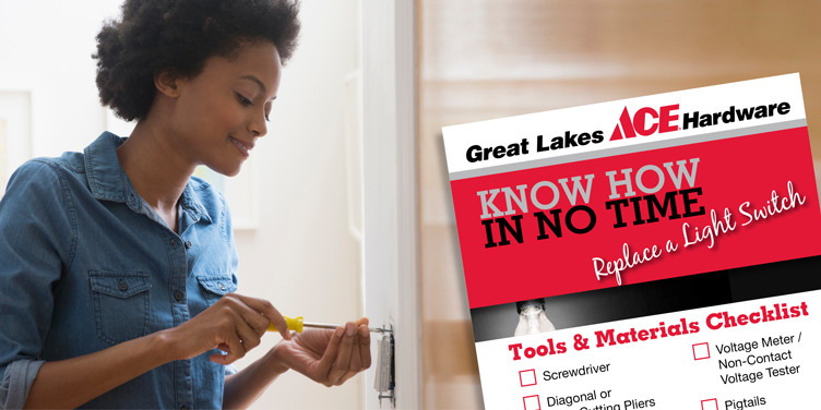 Replace a Light Switch - Great Lakes Ace Hardware Store