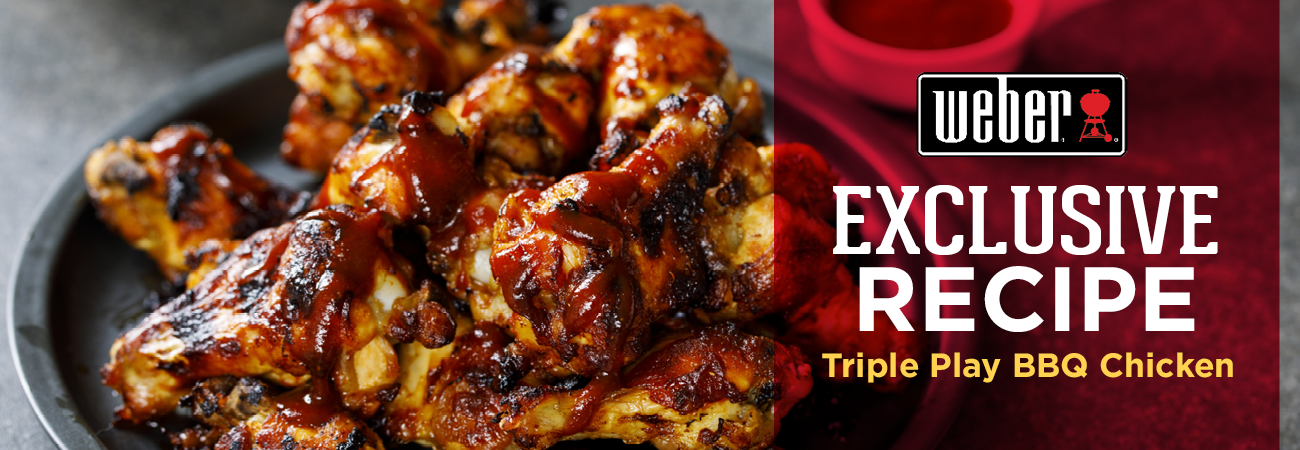 Triple Play BBQ Chicken - Great Lakes Ace Hardware Store Header