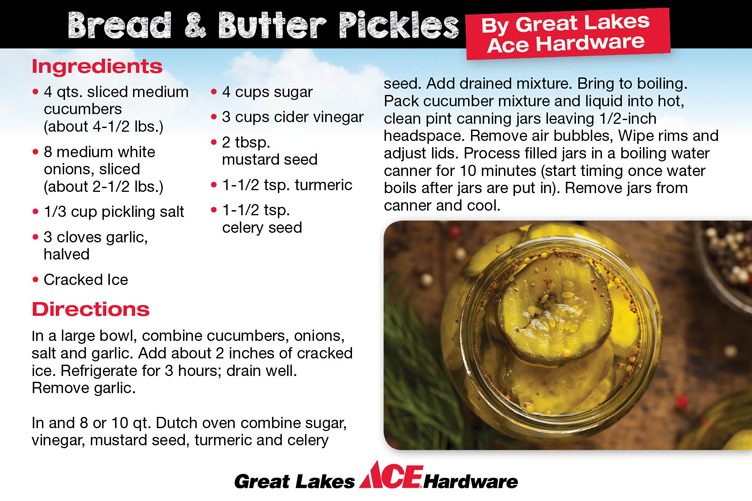 Bread & Butter Pickles