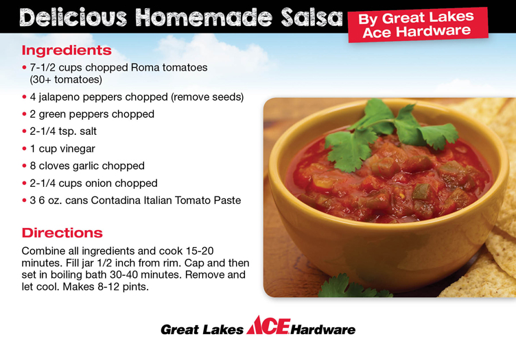 Delicious Homemade Salsa