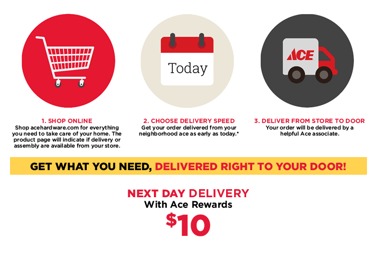 Home Delivery Great Lakes Ace Hardware Store