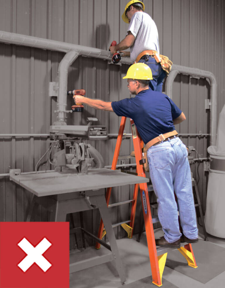 Werner Ladder Safety: Do Not Exceed Load Capacity